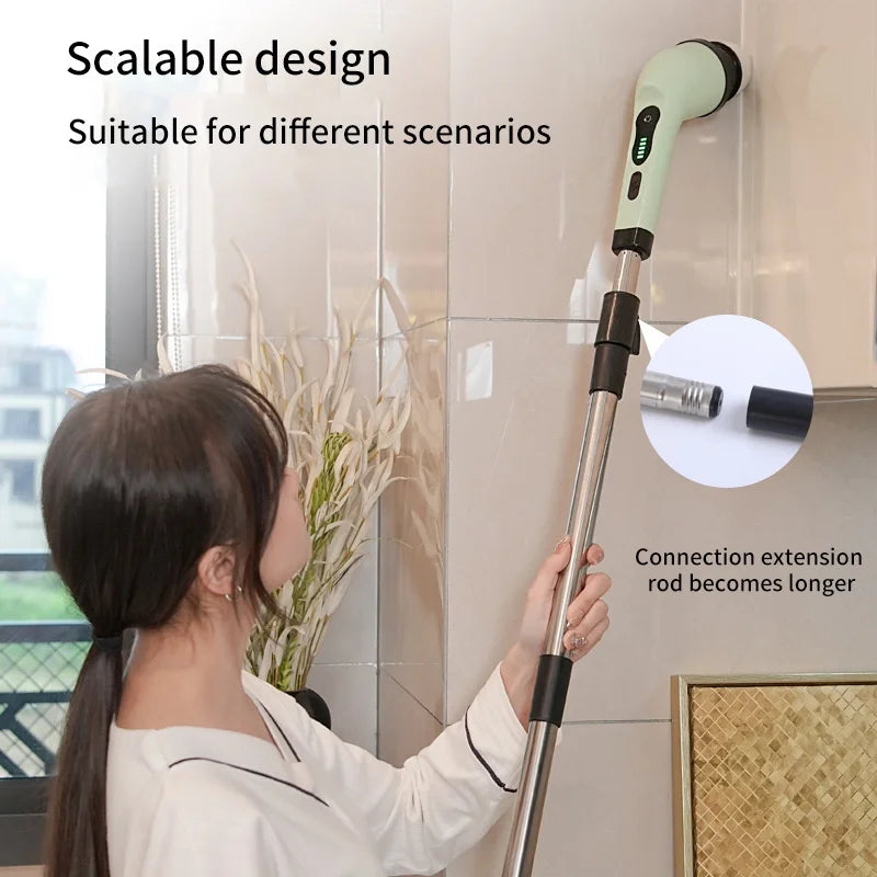 Electric Cleaning Brush Electric Spin Cleaning Scrubber