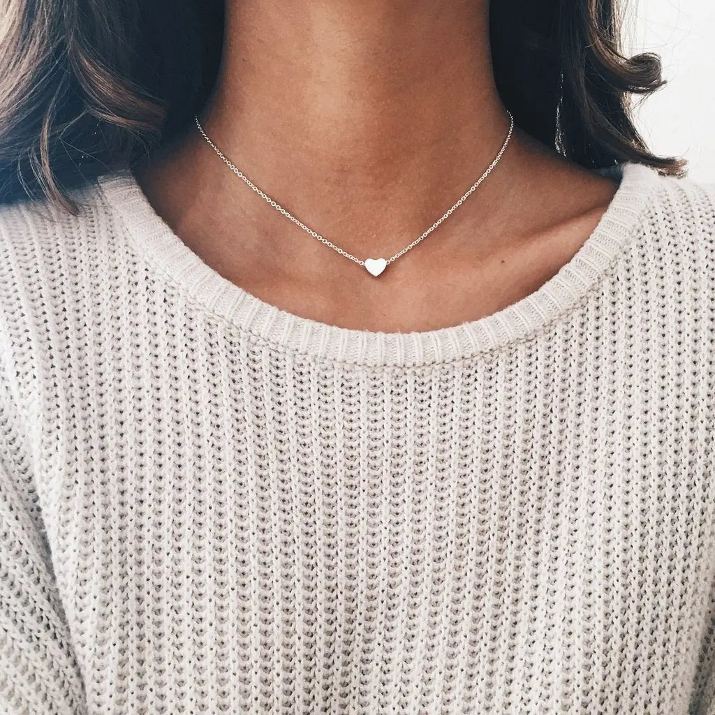 Simple Pearl Choker Necklaces for Women