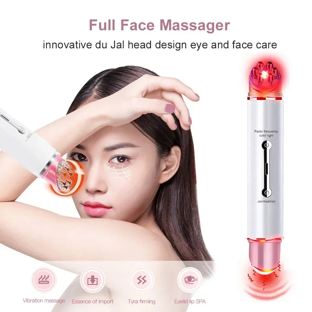 Vibrating Eye Massager with Heat Face Lifting Machine