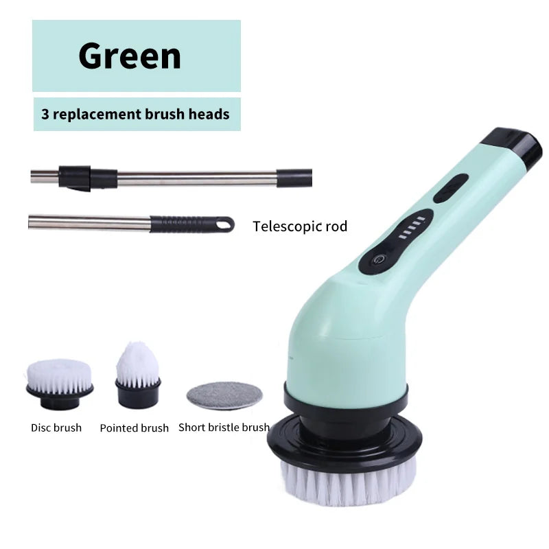 Electric Cleaning Brush Electric Spin Cleaning Scrubber