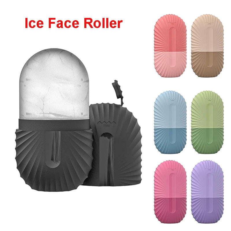 Ice Face Roller Ice Cube Beauty Massage Silicone