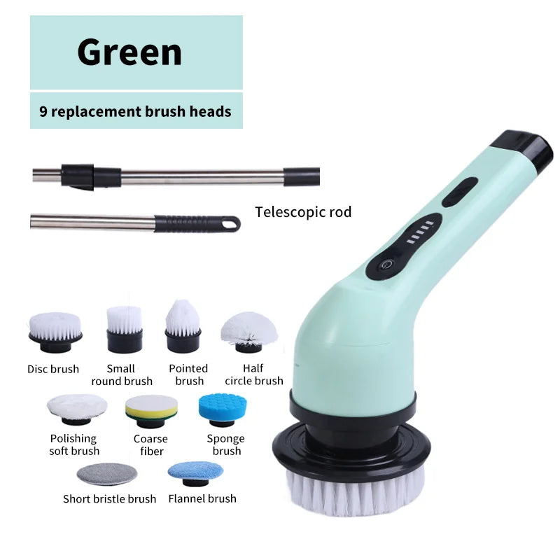 Electric Cleaning Brush Electric Spin Cleaning Scrubber